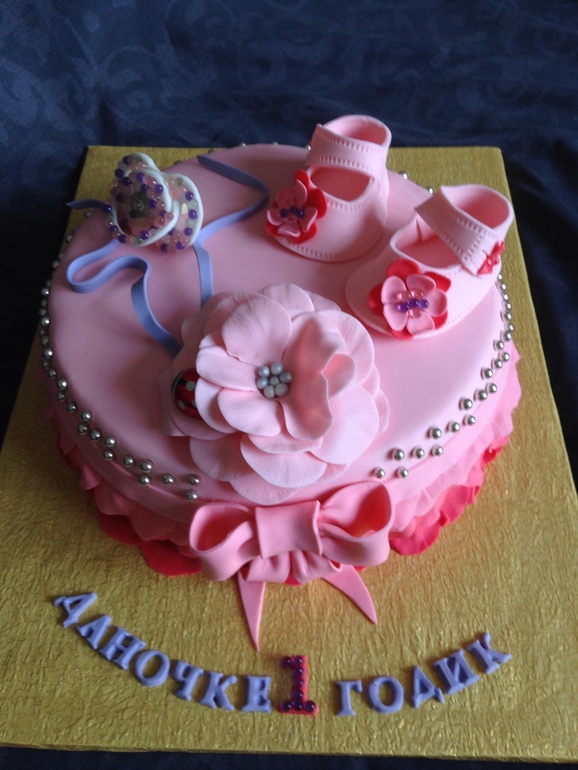Тортик для девочки. Соска со
