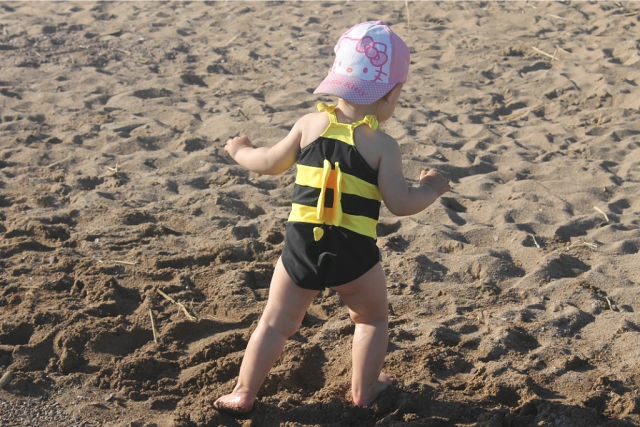 Наш маленький жабенок))) Сезон открыт)