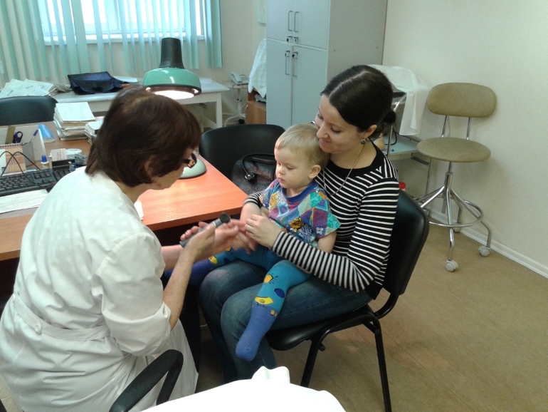 Вот,что бывает,если мужа в поликлинику берешь)))