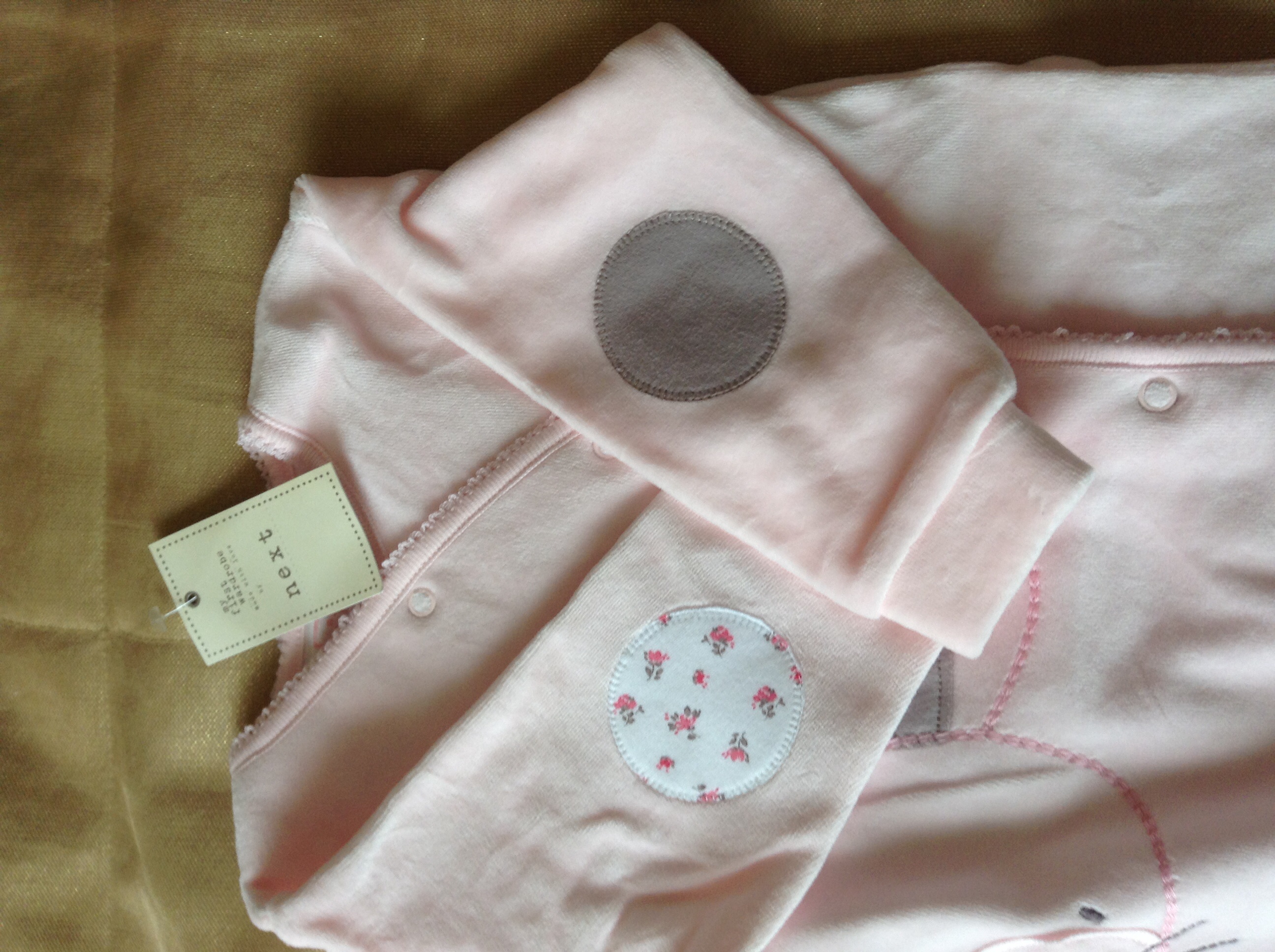 Велюровый комбез Next новый