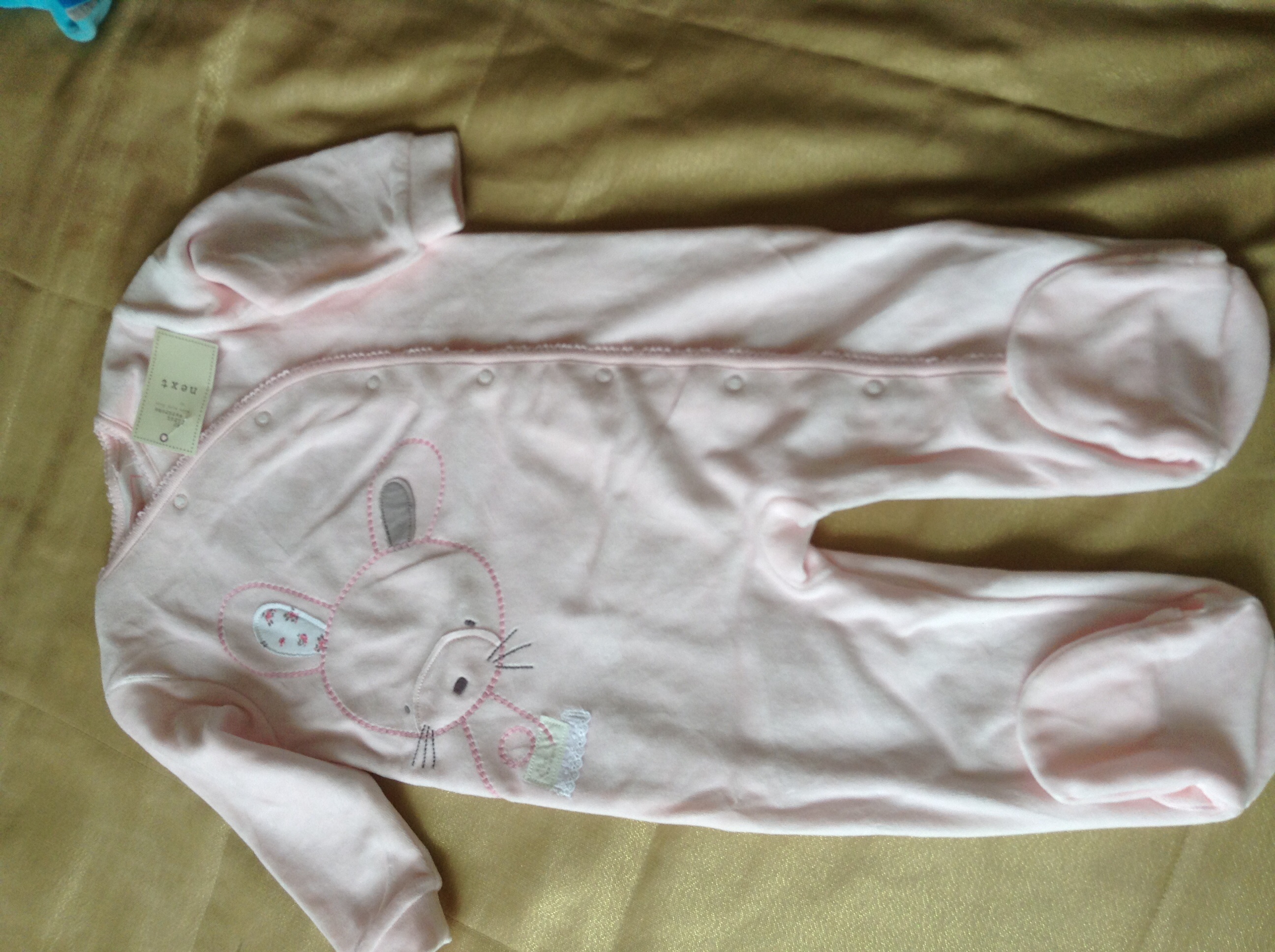 Велюровый комбез Next новый