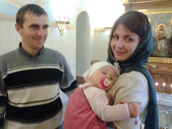 покрестили нашу принцессу 9.11.2013