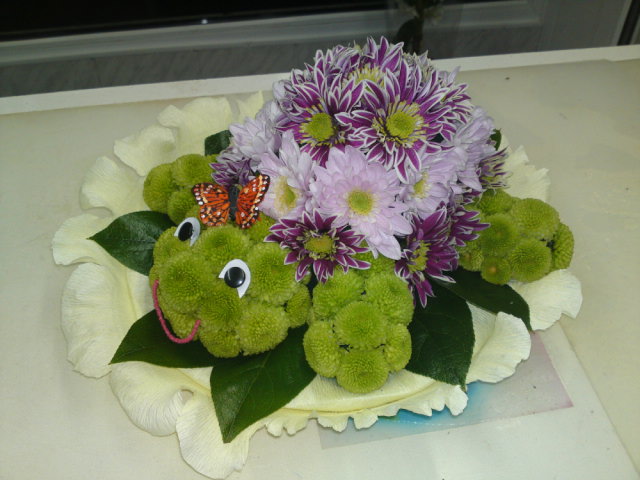 Игрушки из цветов