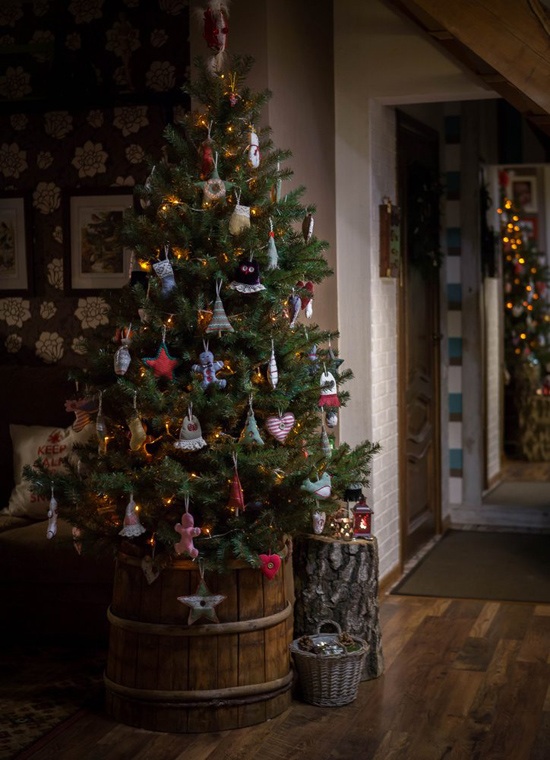 Новогоднее убранство дома Натальи-часть 1