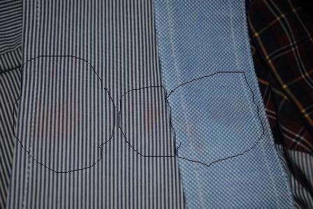 Как спасти рубашку мужа от пятен(((