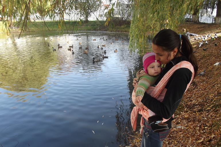 Давно со слингом не гуляли