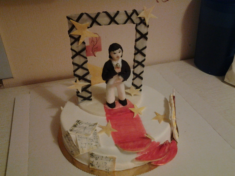 Торт для будущей меге звезды