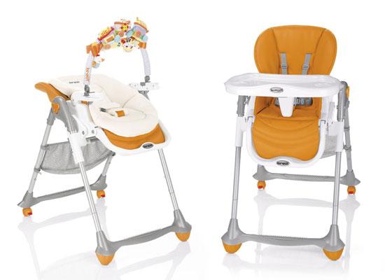 Стульчики для кормления: Brevi B.Fun  VS  Chicco Polly Magic