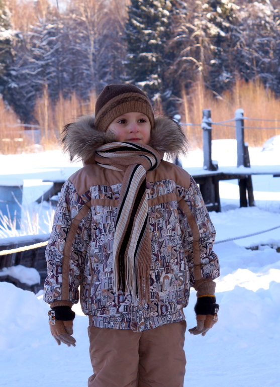 Весь покрытый инеем, абсолютно весь...