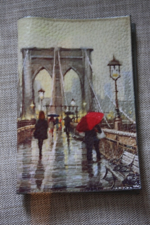 Любимый декупаж а коже)