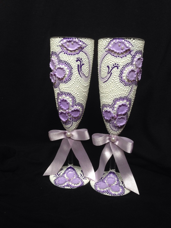 Свадебные бокалы