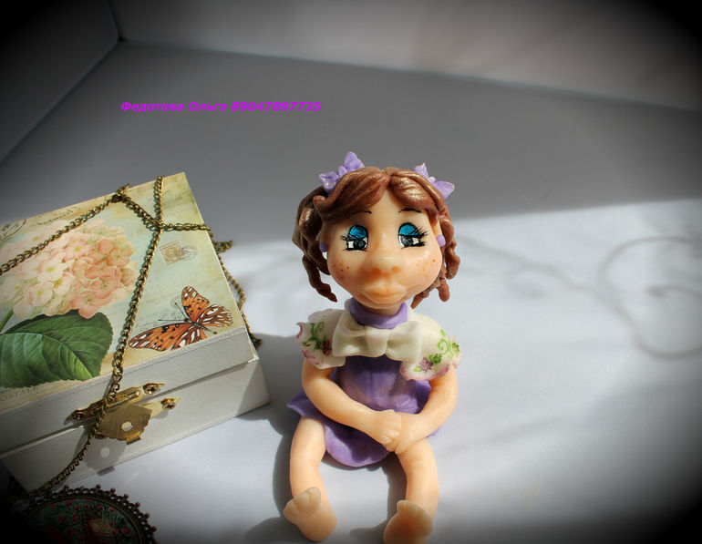 Моя первая куколка:))