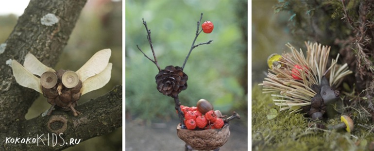 Поделки из природных материалов