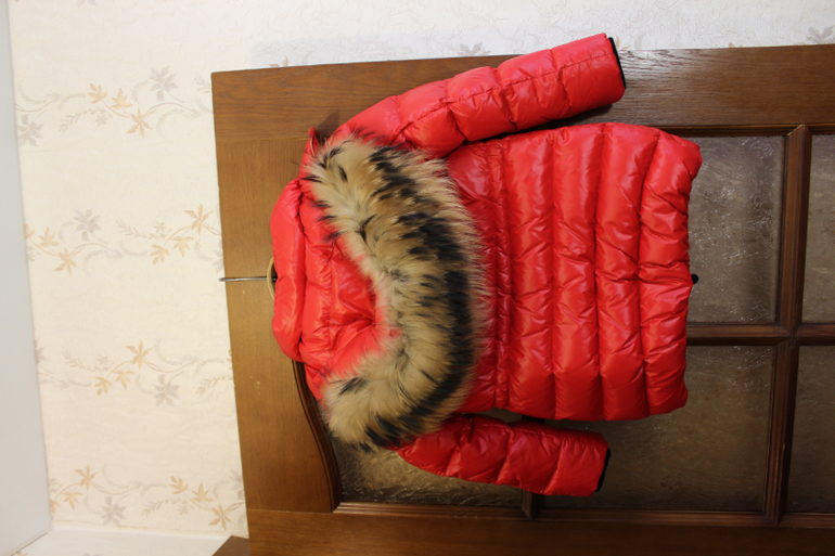 Шикарная парка Moncler (оригинал), д/девочки, на 6 лет, Москва, Кунцево