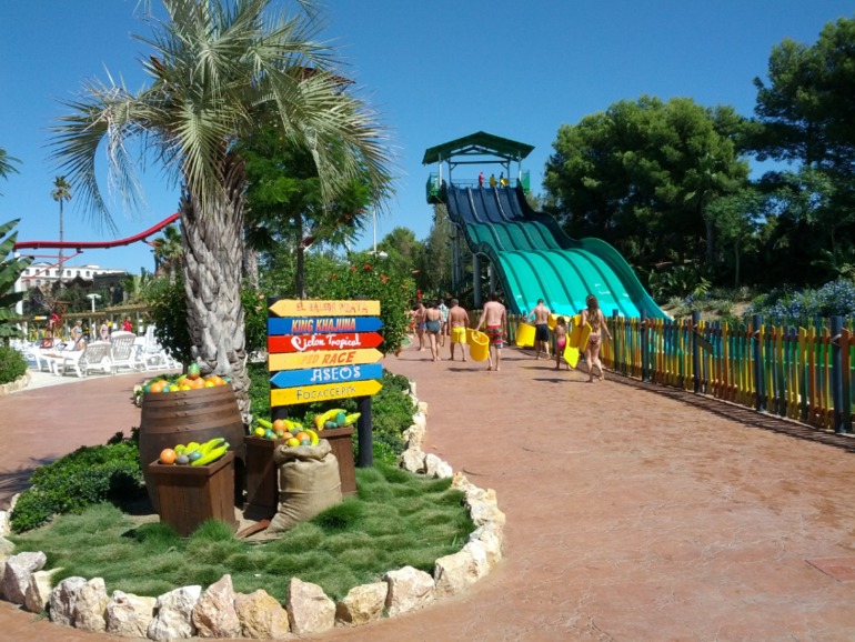 Отель и парк Port Aventura, а также новый аквапарк Costa Caribe Aquatic Park