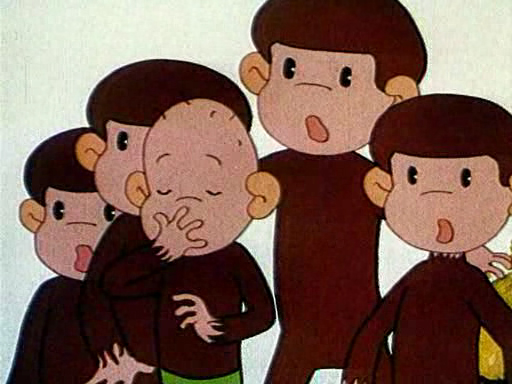 Обезьянки в каждом маленьком ребенке. Осторожно обезьянки Союзмультфильм. Осторожно обезьянки грабители.