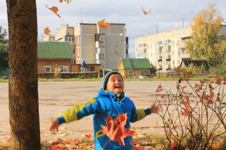 И у нас наступила золотая осень
