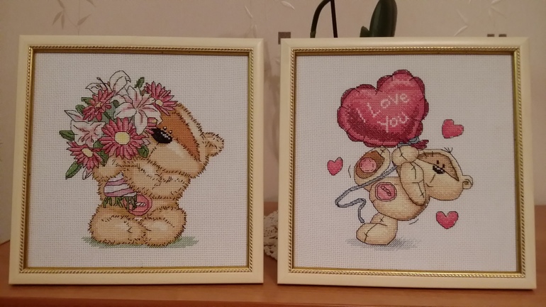 Оформила своих мишек Fizzy Moon