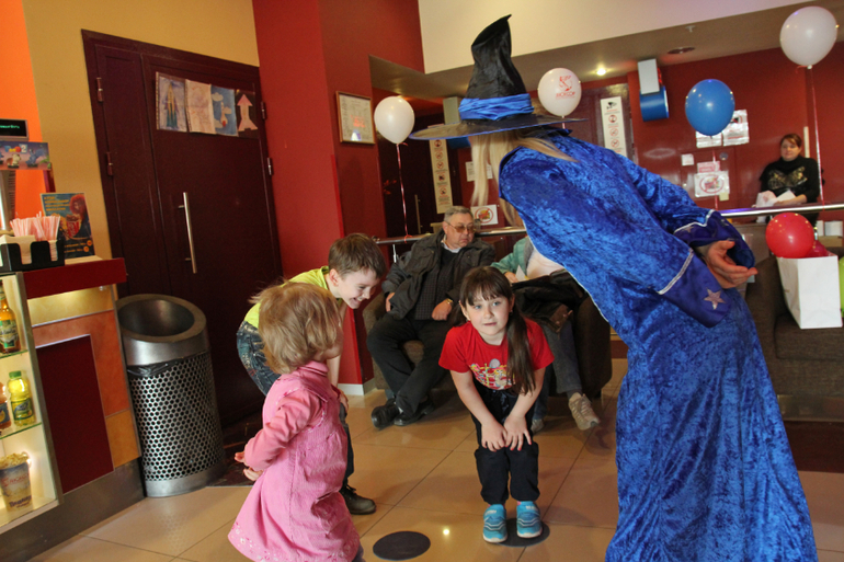 Мы сегодня попали на День космонавтики в