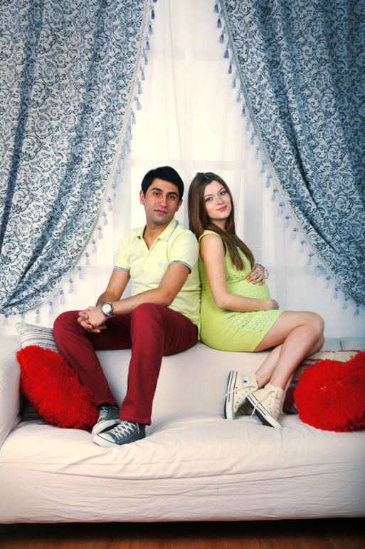 пришли фоточки с нашей беременной фотосесии