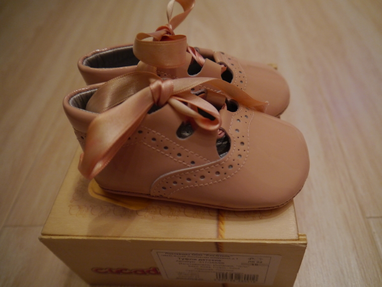 Пинетки для девочки, 19 размер