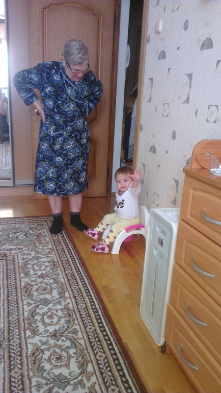 Вика и его Величество Горшок. Как это было..