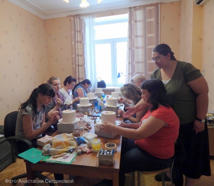 Royal Icing - курсы по айсингу Ситдиковой Анастасии. Фотоотчет с МК в Москве 23-24 июня.
