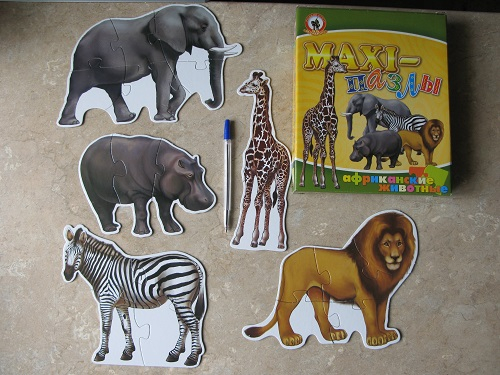 Пазлы для малышей