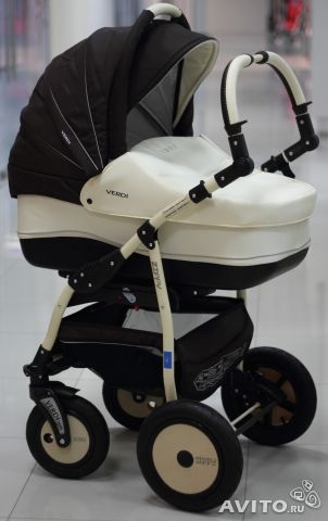 Детская коляска Verdi Zippy (Верди Зиппи) 3 в 1 с авто креслом, 8.000 руб.