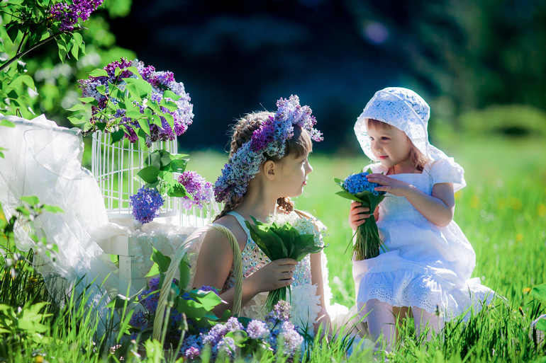 вчера ходили на новогоднюю фотосессию, а сегодня вспомнилась весенняя