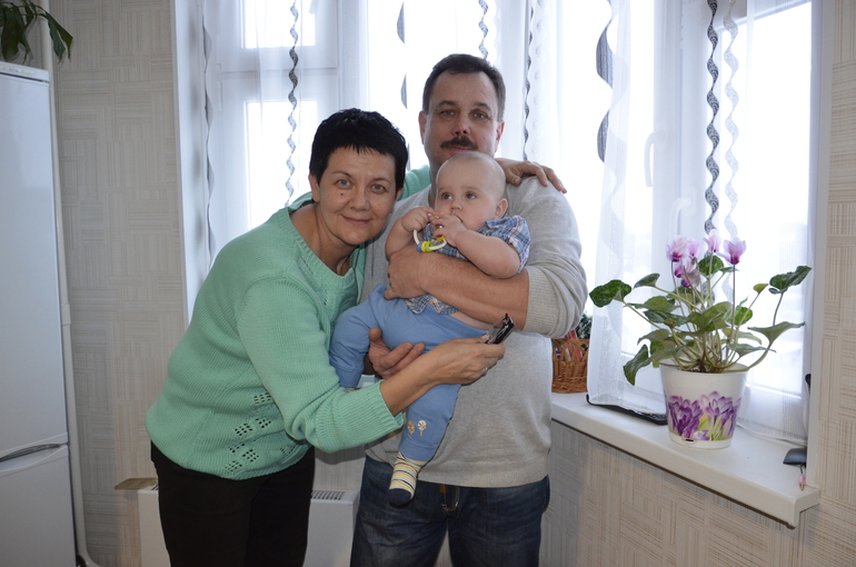 Наш первый поход в гости))))