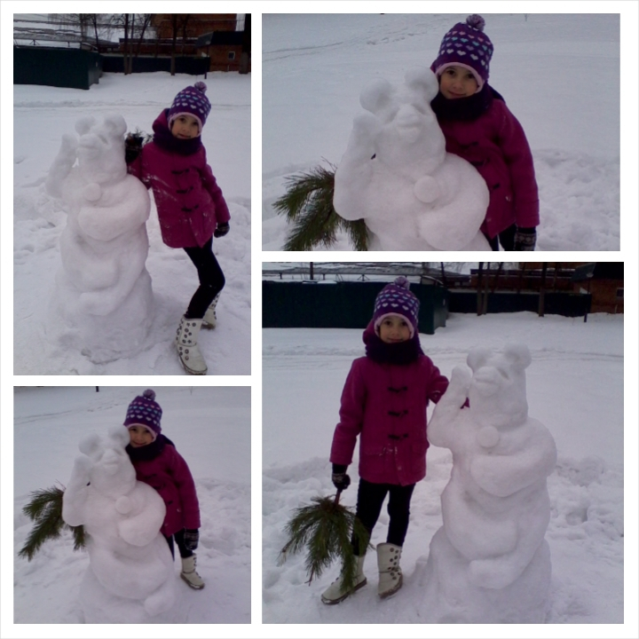 наши зимние прогулки-ежедневные