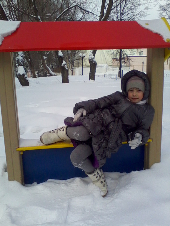 наши зимние прогулки-ежедневные