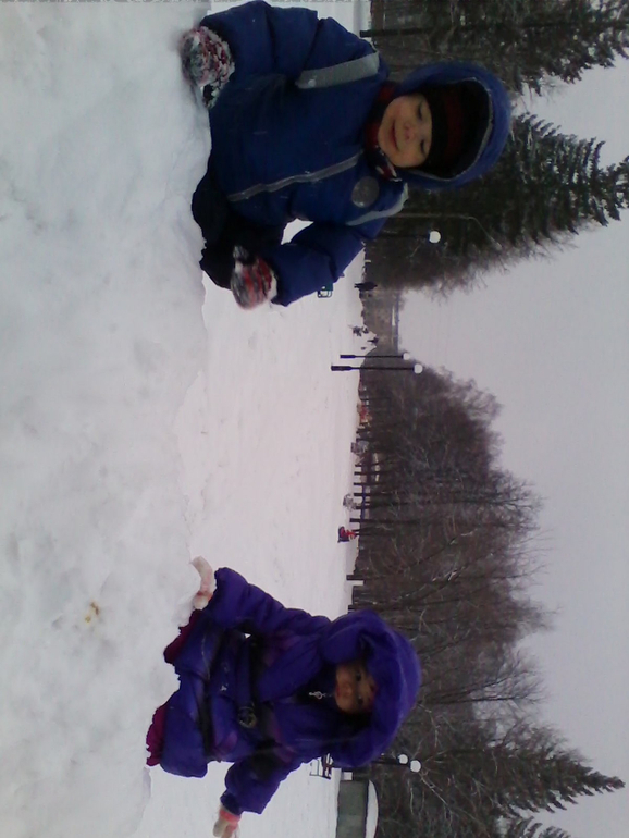 наши зимние прогулки-ежедневные