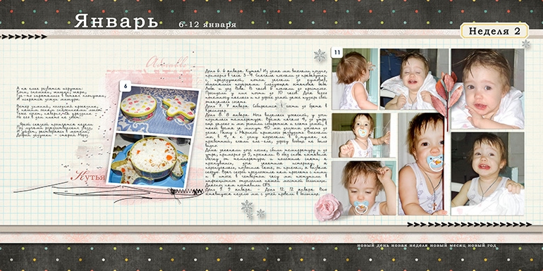 Вторая неделя января и второй разворот в проект 365-2014!