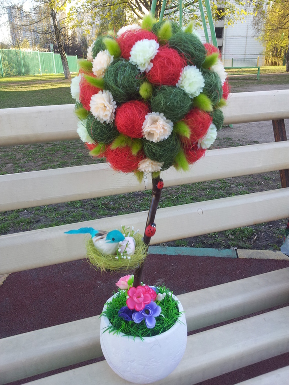 Новенький топиарий .