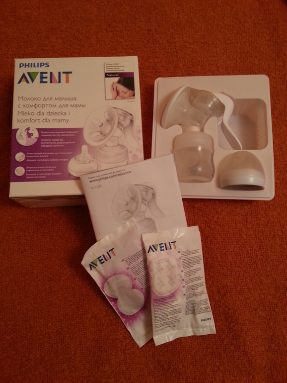 молокоотсос philips avent ручной