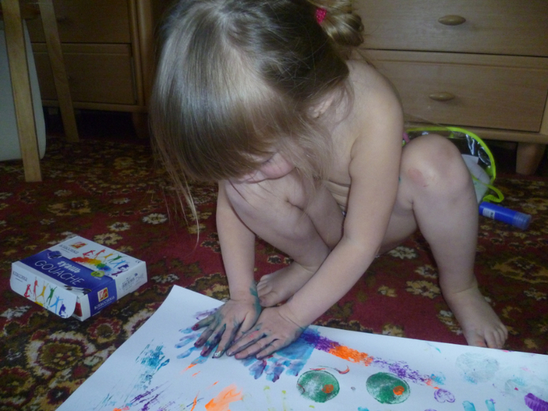 Художка. Масштабное рисование или наша ГИГАНТЮРА!