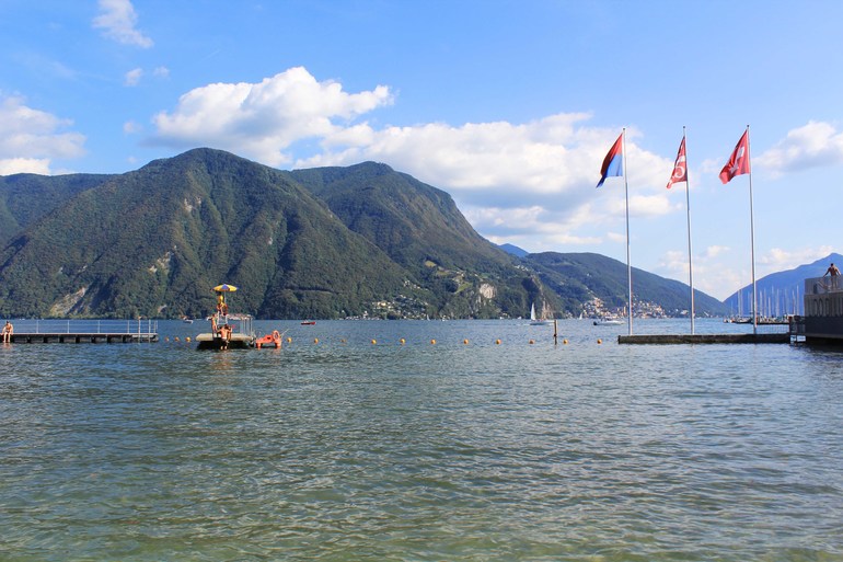 Летний европейский трип 2013 с годовасиком. Часть 7. Менаджио и озеро Лугано