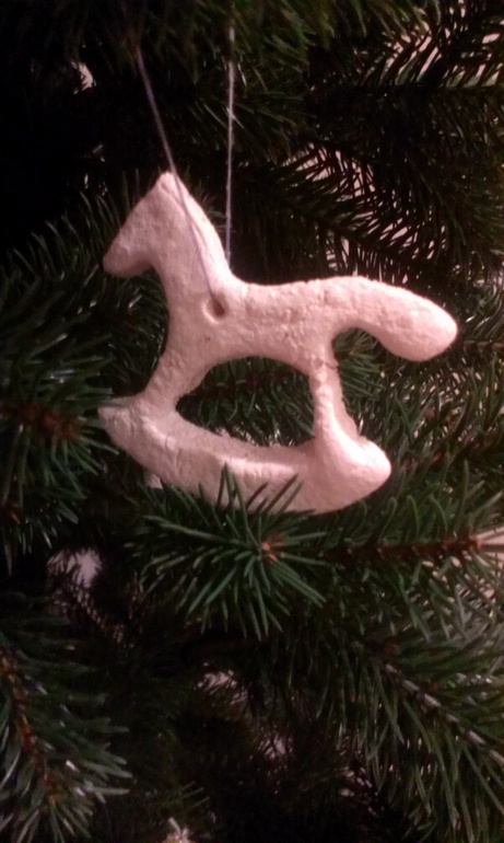 Новогодние лошадки _елочные игрушки