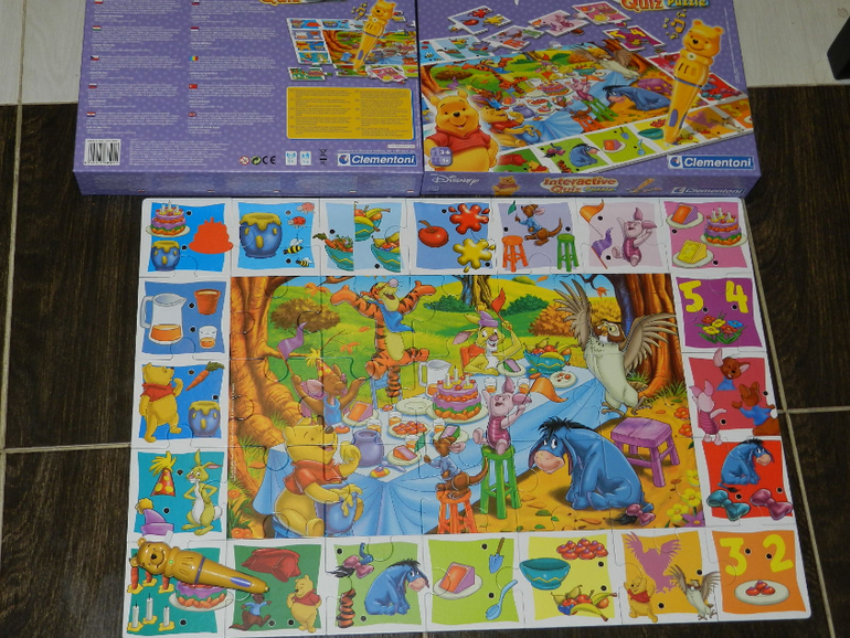 Мой отзыв на пазл викторину Вини пух