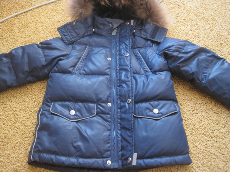 ПРОДАМ раздельный зимний пуховик для мальчика Nels р 110