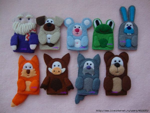 Сказка Рукавичка  (Украинская народная сказка)