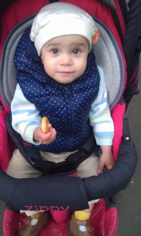 Ирэнка и Маки в начале лета.