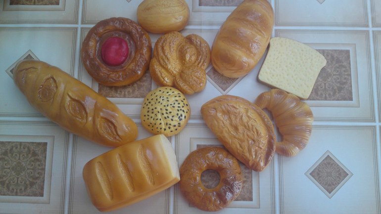 Игрушечные булочки