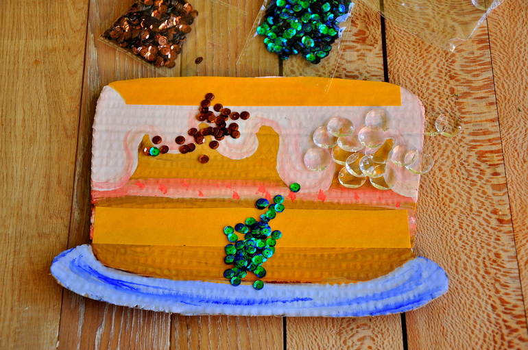 Аппликации без клея.