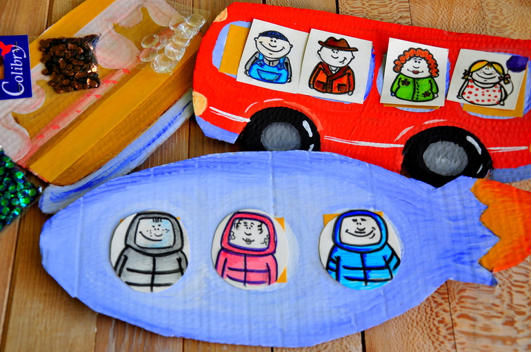 Аппликации без клея.