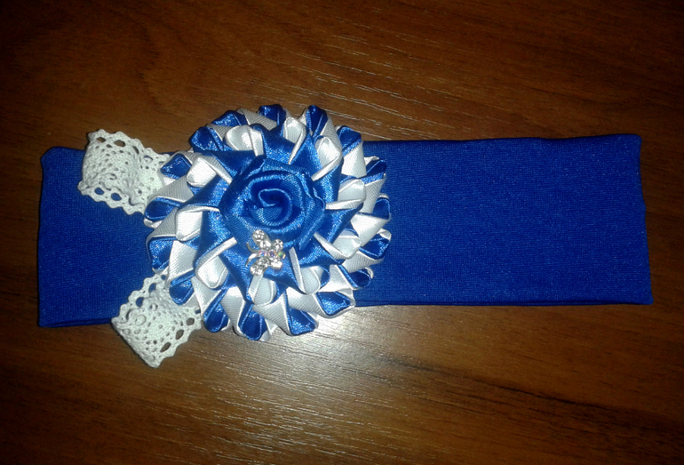 Синий цветочек