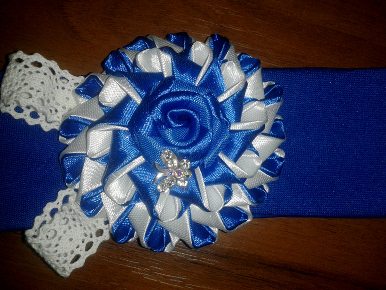 Синий цветочек