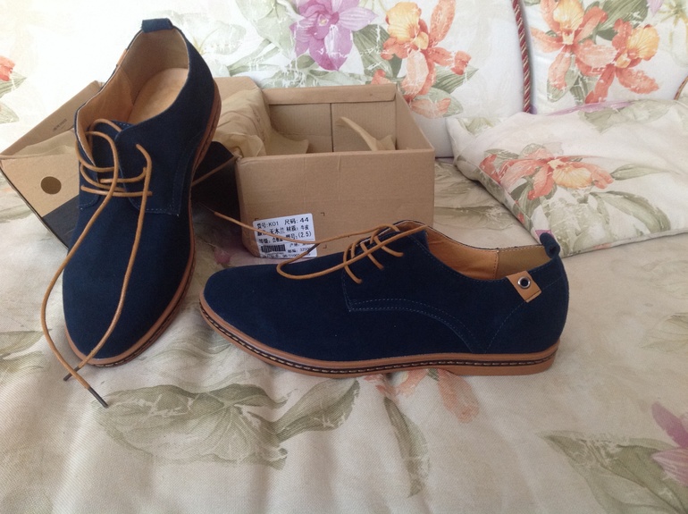 Мужские туфли замш., на 44 разм., цена 1500 руб. Торг